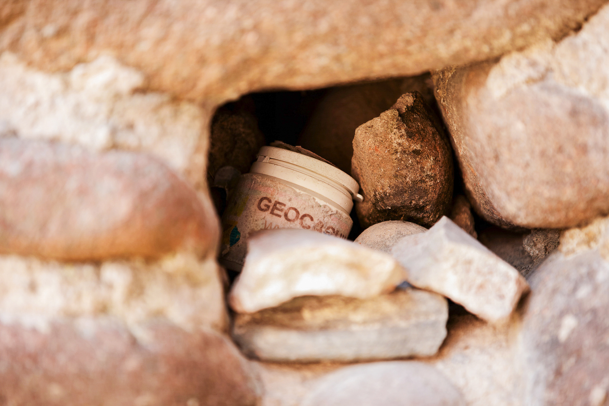 Geocaching, schatten vinden tijdens je wandeling